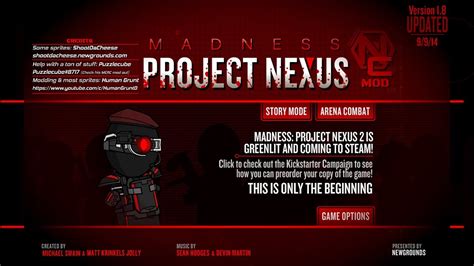 Madness: Project Nexus (Classic) .